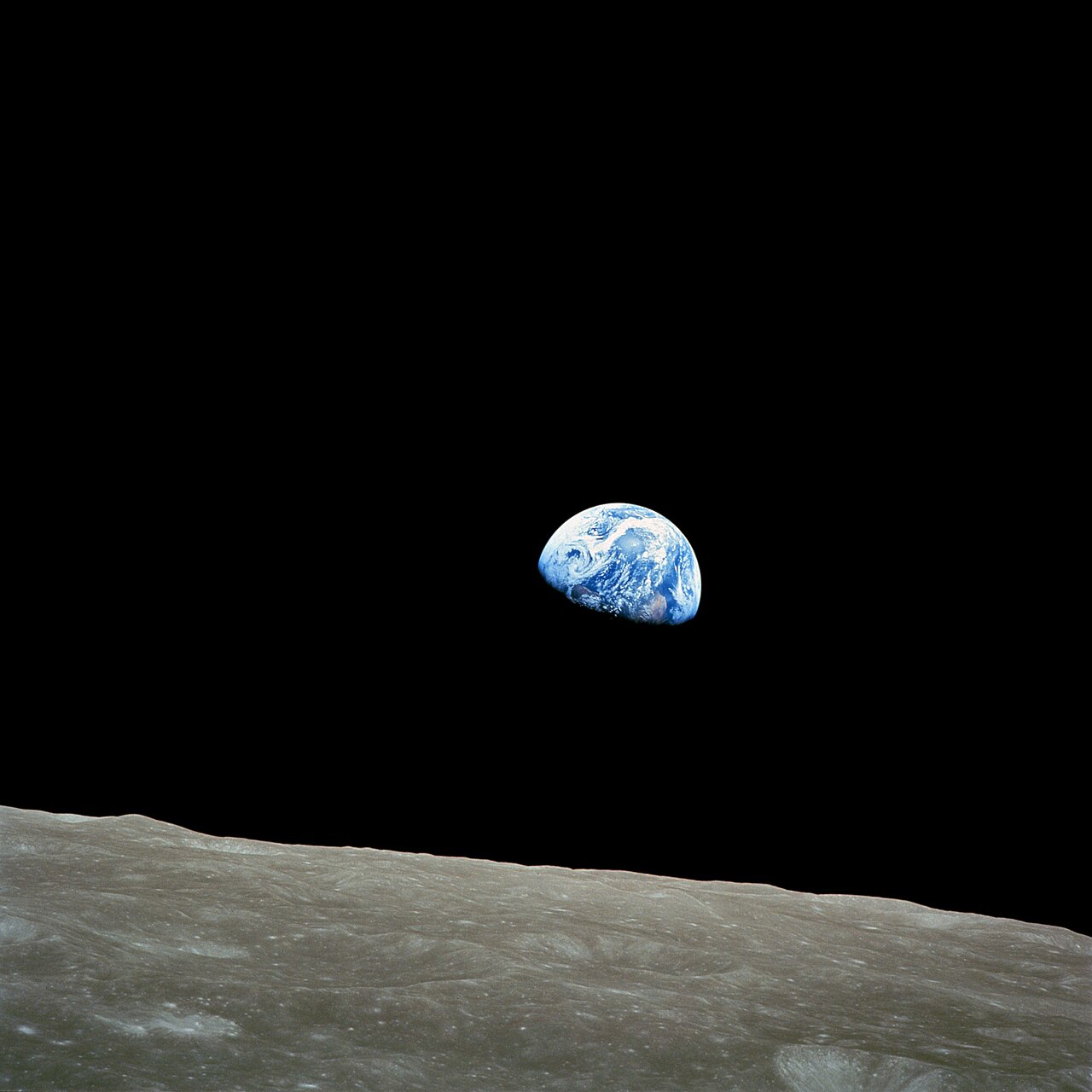 «Восход Земли» (Earthrise), Apollo 8, 1968